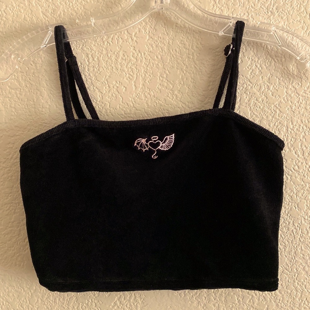 Angel/Demon Crop Top